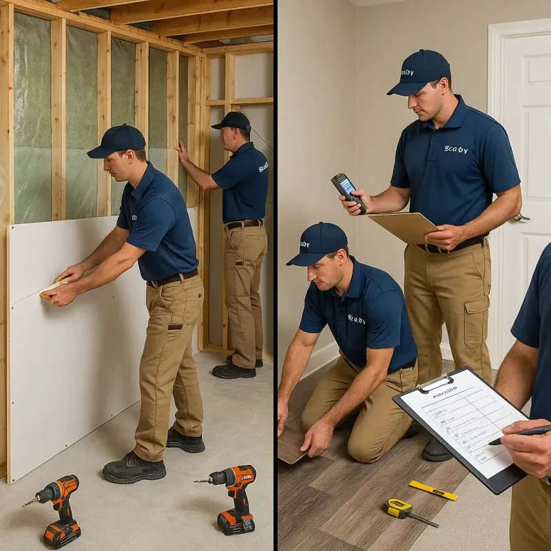 Repairs and Reconstruction process in Sammamish, WA